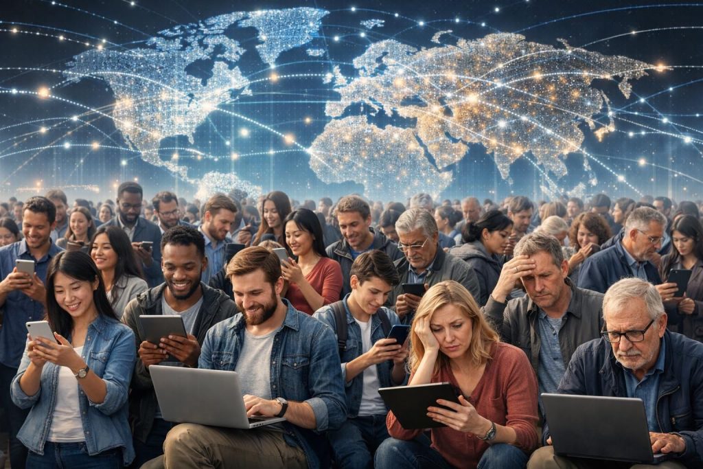 entdecken sie, ob die zahl von 6,12 milliarden internetnutzern ein sättigungsniveau erreicht hat oder ob weiterhin wachstum möglich ist.