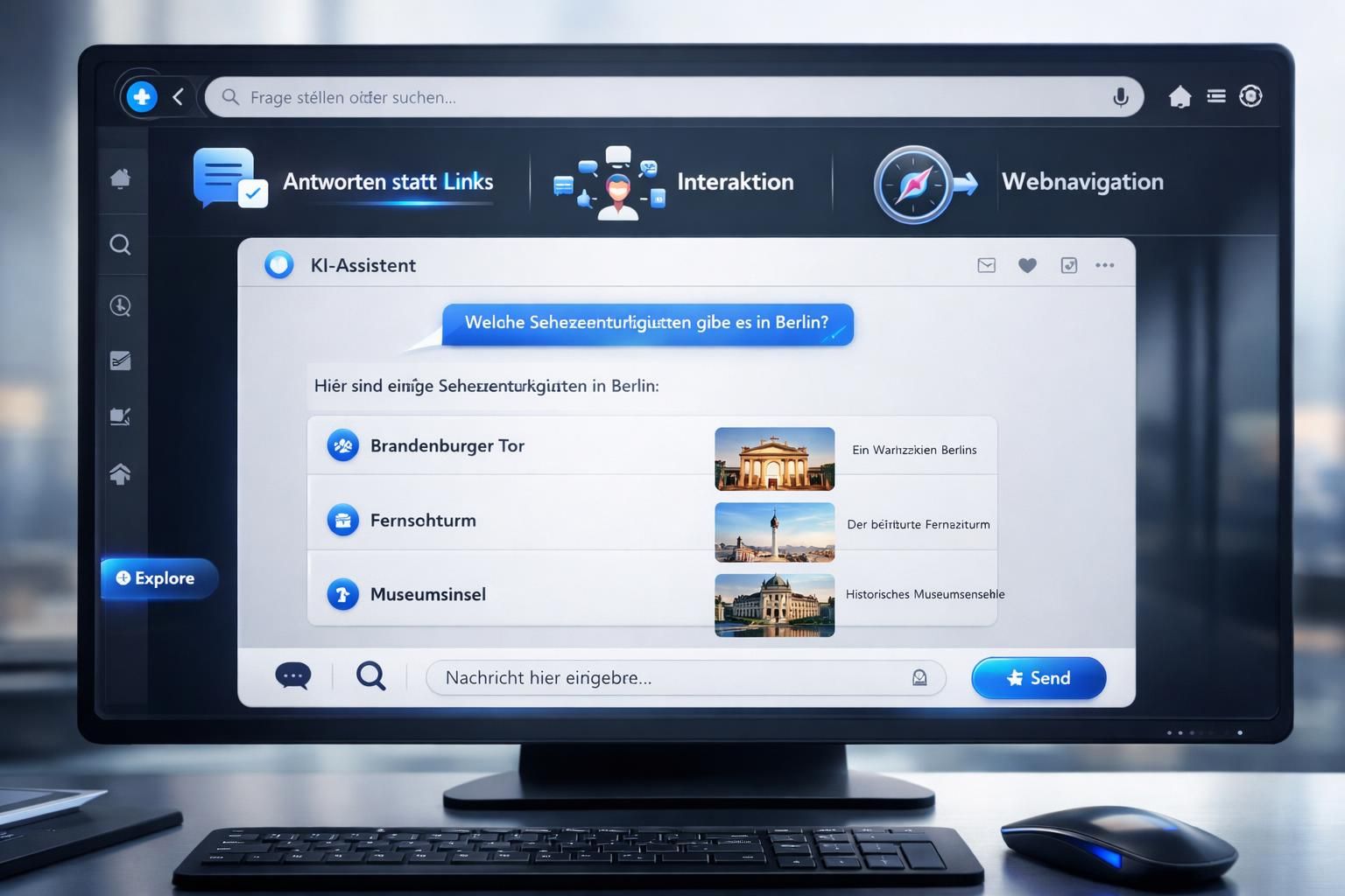 entdecken sie, wie sich das web vom klicken zum konsultativen erlebnis entwickelt und welche auswirkungen dies auf die navigation und benutzerinteraktion hat.
