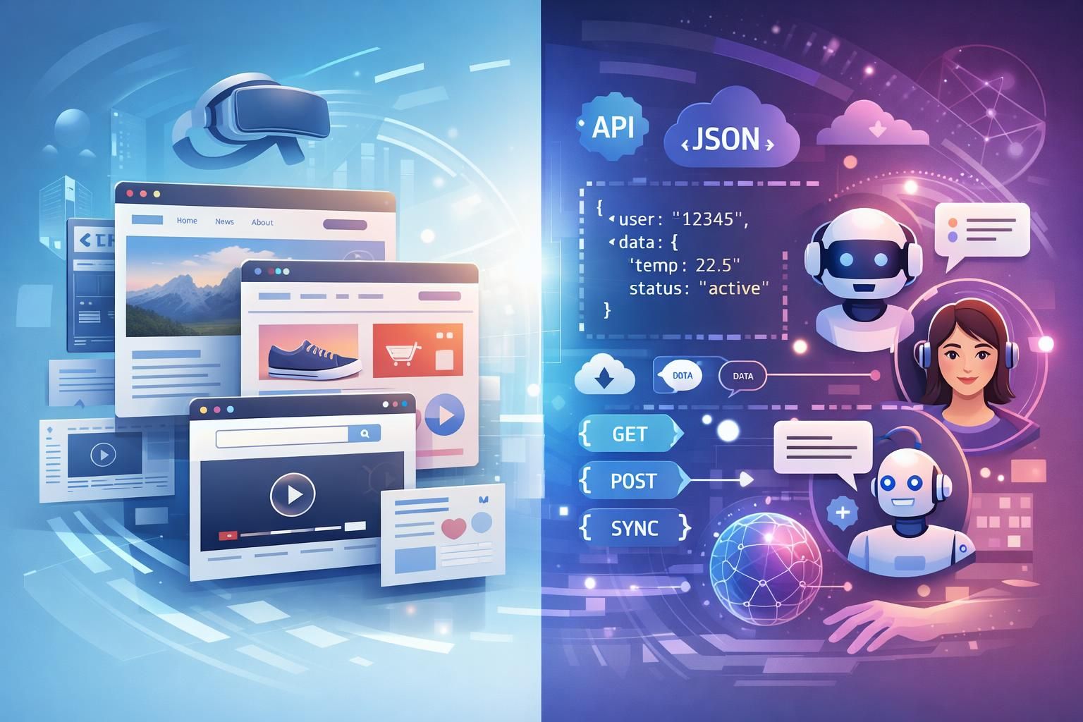 entdecken sie, wie das web sich von traditionellen websites zu immersiven und interaktiven erlebnissen wandelt und die zukunft des internets gestaltet.