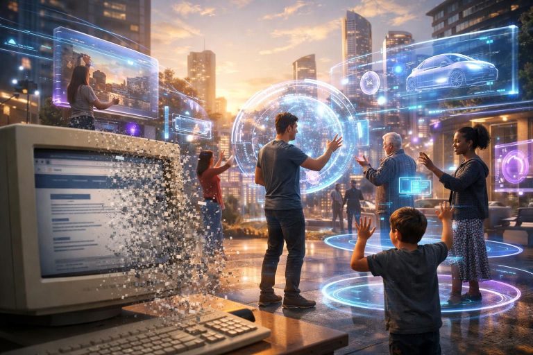 entdecken sie, wie das ende klassischer websites das web in eine neue ära immersiver und interaktiver erlebnisse führt. erfahren sie mehr über die zukunft des internets.