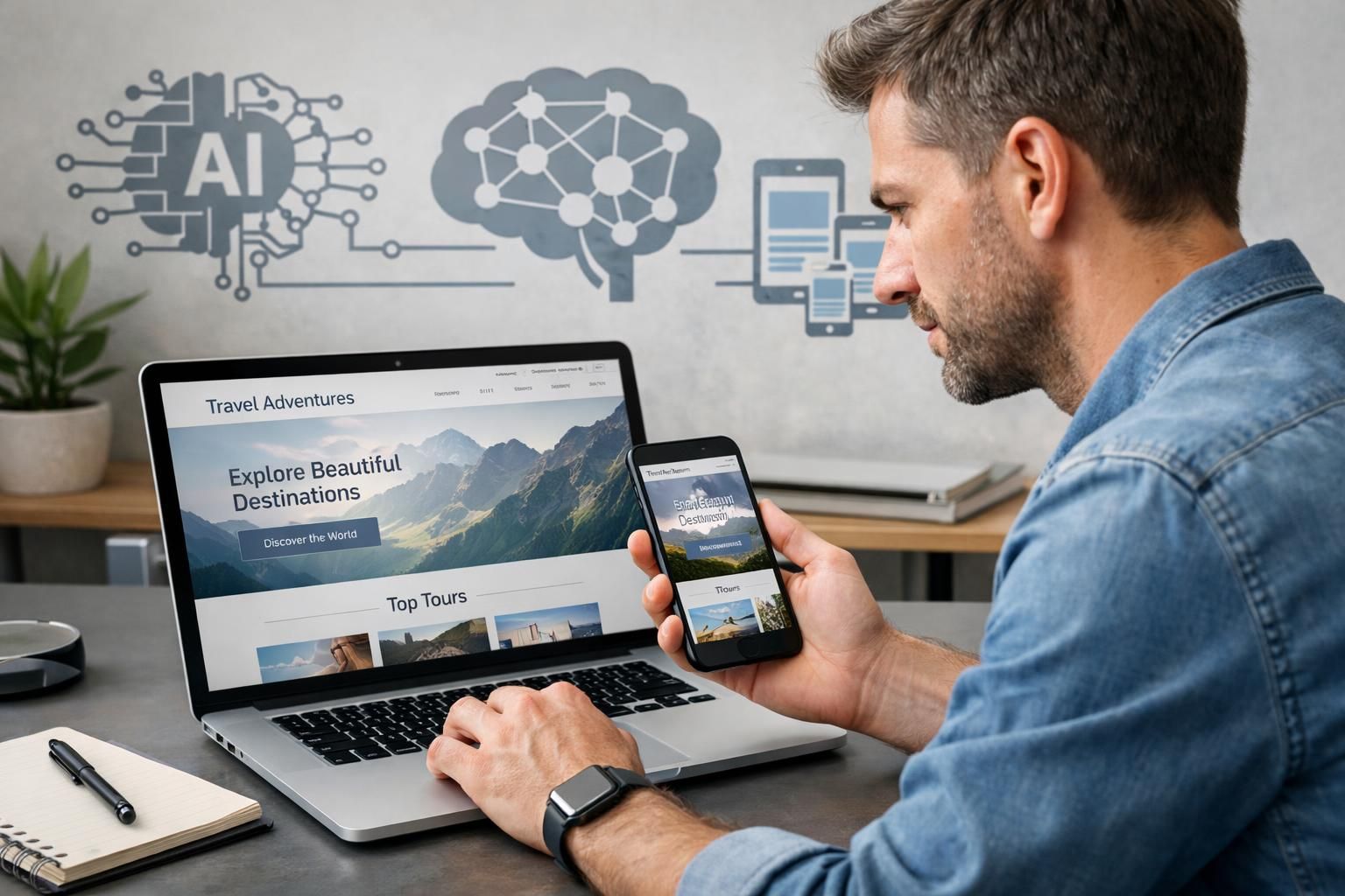 erfahren sie, wie sich der trend von mobile first zu einem ai-first web entwickelt und welche auswirkungen künstliche intelligenz auf die zukünftige webgestaltung hat.