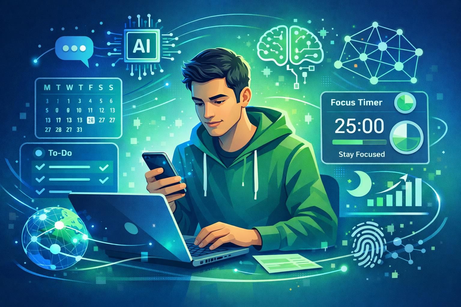 untersuchen sie, ob sich die online-nutzung zu einer ki-gesteuerten, passiven konsumform entwickelt und welche auswirkungen dies auf das nutzerverhalten und die digitale landschaft hat.