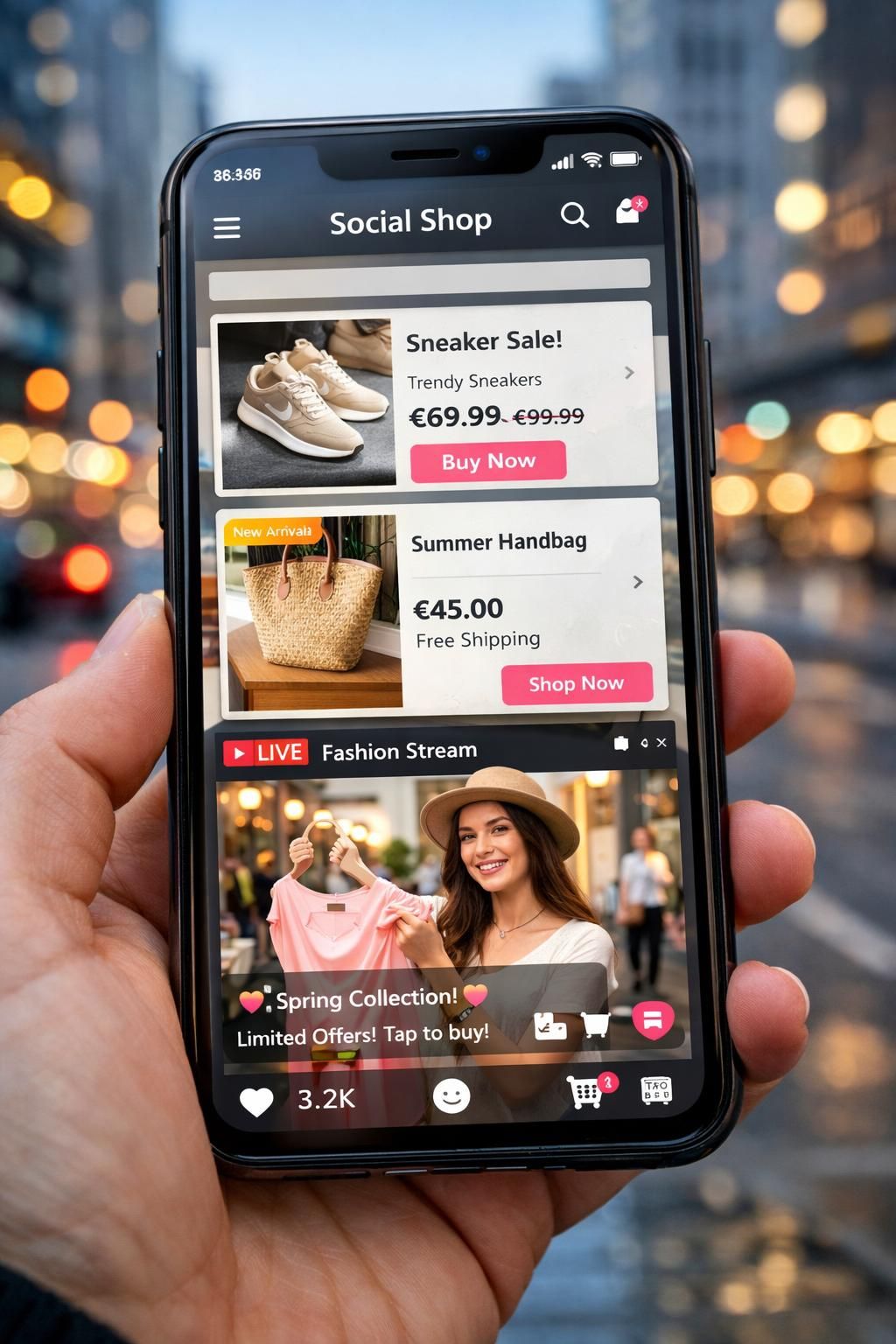 entdecken sie, wie social commerce die traditionellen online-shops herausfordert und verändert. erfahren sie mehr über die neuesten trends im online-handel und die zukunft des einkaufens.