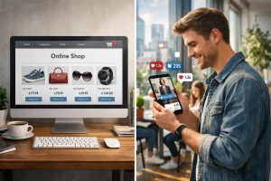 erfahren sie, wie social commerce die traditionellen online-shops verändert und welche zukunftstrends den e-commerce prägen.