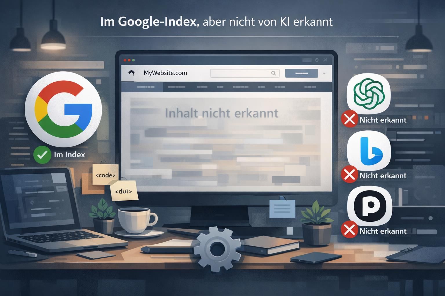 entdecken sie die herausforderungen des webs im jahr 2026: warum viele inhalte indexiert, aber für nutzer unsichtbar bleiben und welche lösungen es gibt.