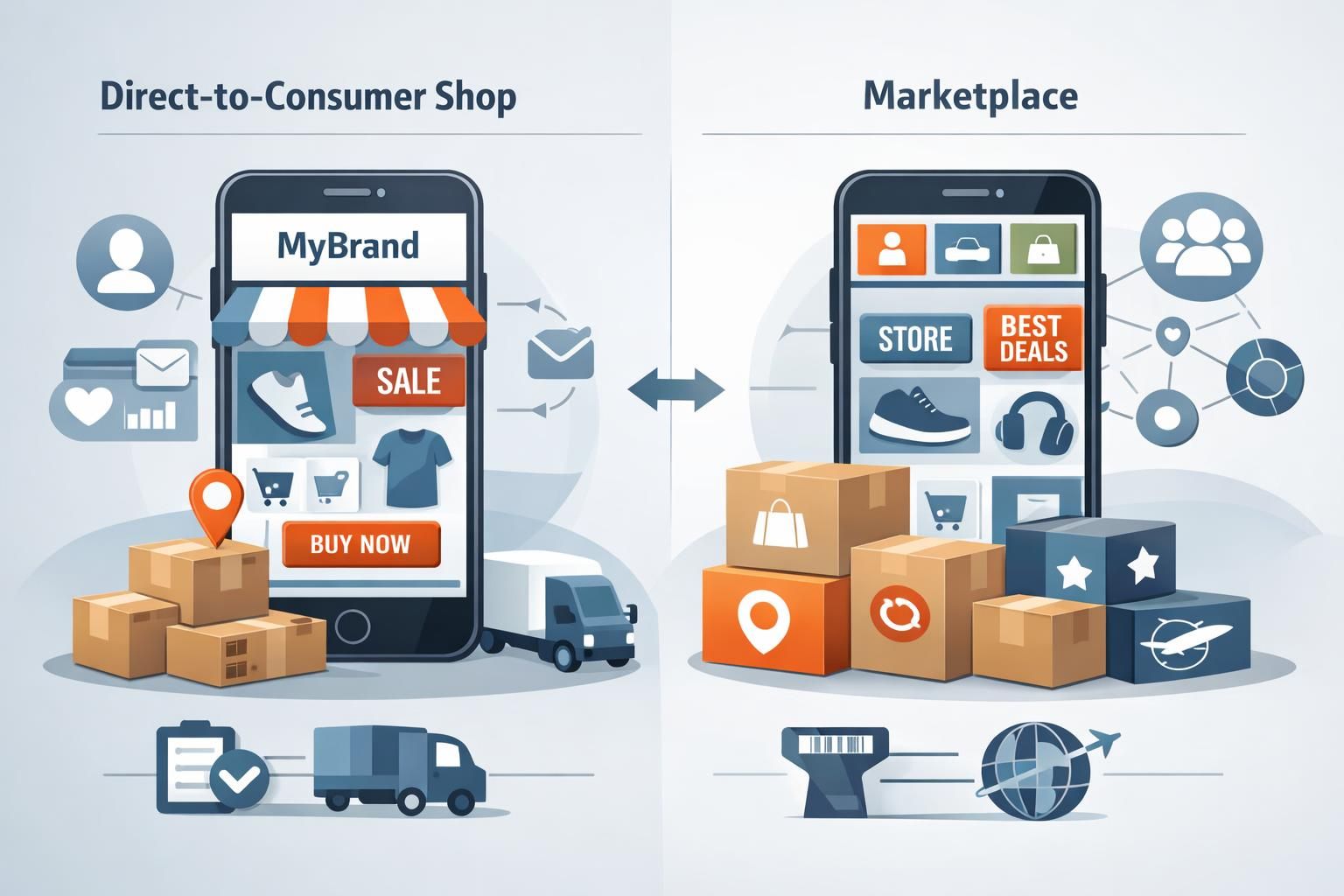 erfahren sie, ob das d2c-modell gegenüber plattformen an relevanz verliert und welche faktoren diesen wandel beeinflussen.