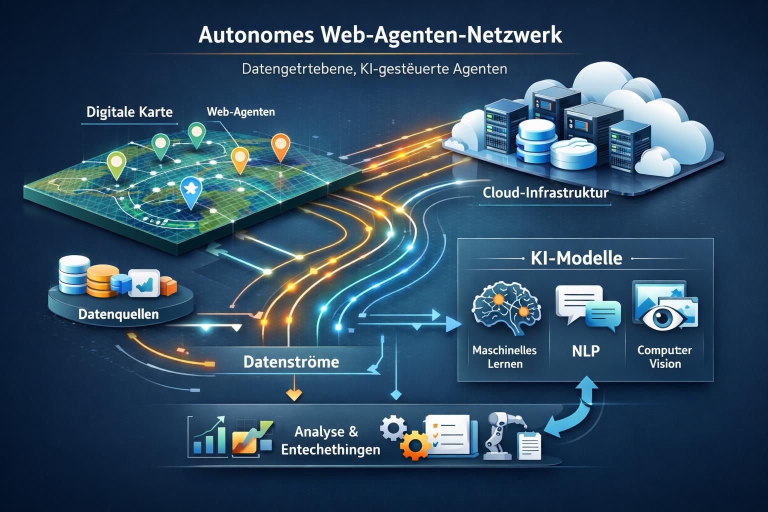 entdecken sie, wie automatisierung das web in ein autonomes, datengetriebenes system verwandelt und die zukunft digitaler technologien gestaltet.
